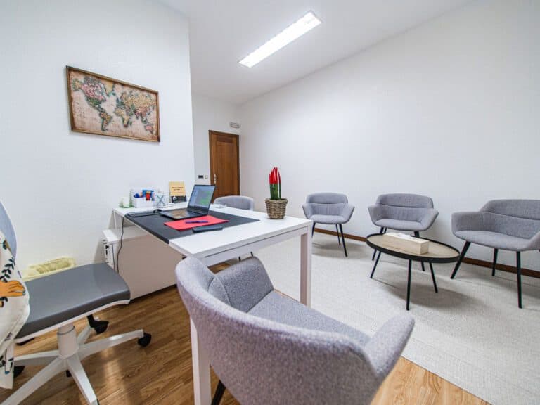 Despacho del centro de psicología en Vigo - Psicología 3 Pasos